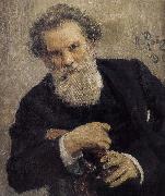 Ilia Efimovich Repin Card lorraine card portrait oil painting reproduction